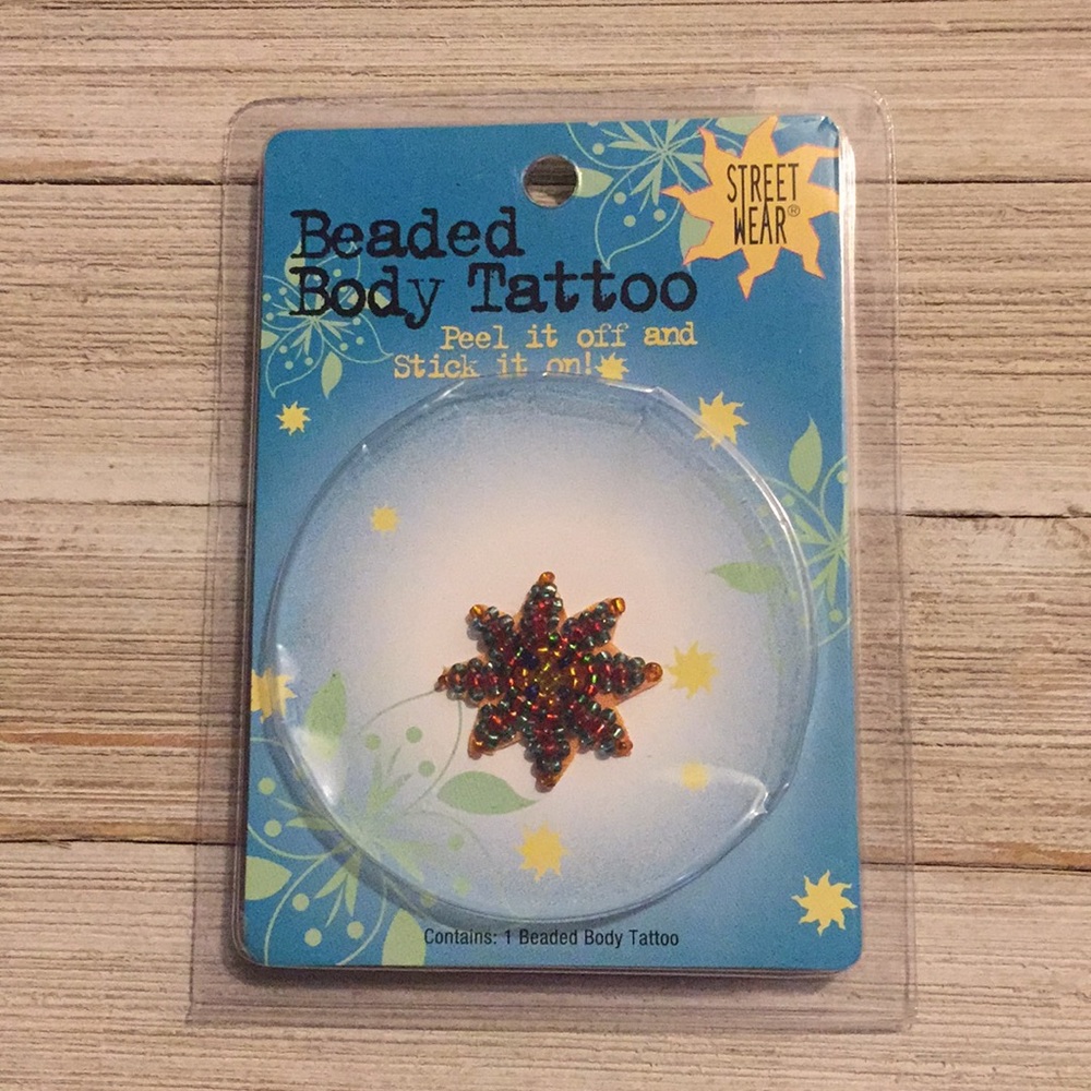 Street Wear Beaded Body Tattoo